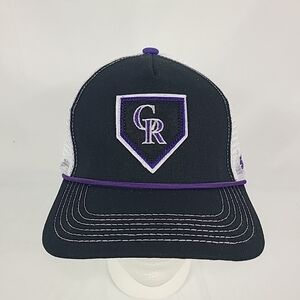 NEW Colorado Rockies Hat Front Patch MLB Cap StrapBack